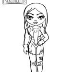 She Hulk Girl Fortnite coloring pages