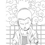 Shikamaru coloring pages