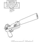 Fortnite Coloring Pages All Guns coloring