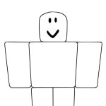 Simple Roblox coloring pages