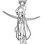 Sinon Sword Art coloring pages