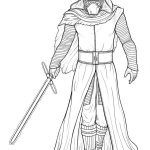 Star Wars coloring pages Kylo Ren