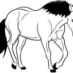 Strong Horses coloring pages