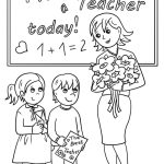 Thank You Teacher coloring pages