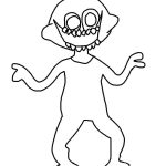 The Monsters Friday Night Funkin coloring pages