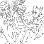 The Promised Neverland to Color coloring pages