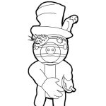 Zack Piggy Roblox coloring pages