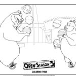 Open Season 3 coloring pages