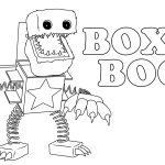 Boxy Boo coloring page