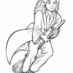 Hermione Granger coloring pages free