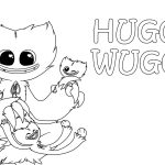 Huggy Wuggy Poppy coloring pages