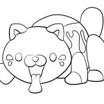 Poppy Playtime Cat coloring page