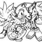 Sonic Team Coloring page