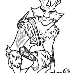 Bunnymund Guardian of Hope coloring sheets