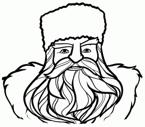 Santa Claus of the Guardians coloring pages