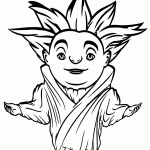 The Sandman Rise of the Guardians coloring pictures