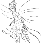 Tooth Fairy Rise of the Guardians coloring pages