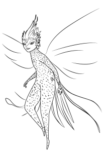 Tooth Fairy Rise of the Guardians coloring pages
