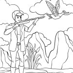 Duck Hunting coloring pictures
