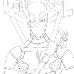 Deadpool coloring