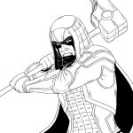 Guardians of The Galaxy Ronan the Accuser coloring pages