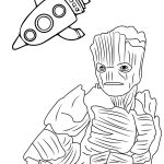 Old Groot coloring pages