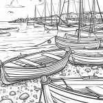 Boats coloring pages