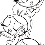 Bratz X Powerpuff Gang coloring pages