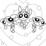 Cute Powerpuff Girls coloring pages printable