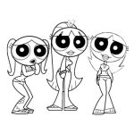 Grown Up Powerpuff Girls coloring pages