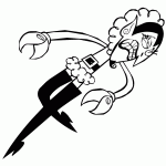 Him Powerpuff Girls coloring pages