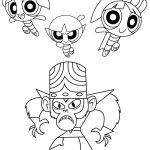 Powerpuff Girls Mojo Jojo coloring pages