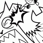 Powerpuff Girls monster fight coloring pages
