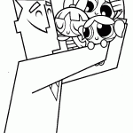 Professor Utonium coloring pictures